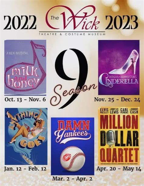Wick Theater Schedule 2022 2023